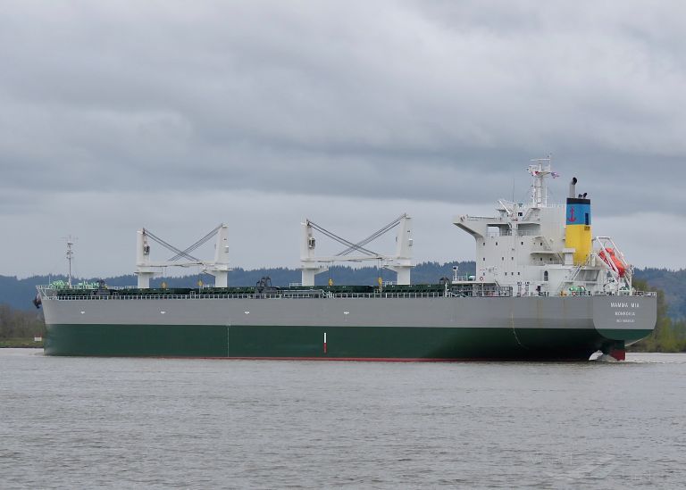 mamma mia (Bulk Carrier) - IMO 9846548, MMSI 636019068, Call Sign D5SU3 under the flag of Liberia