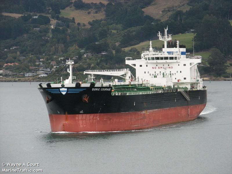 doric courage (Chemical/Oil Products Tanker) - IMO 9847451, MMSI 636019104, Call Sign D5SY6 under the flag of Liberia
