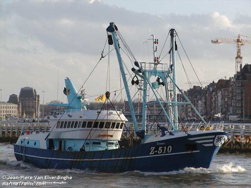 z510 dennis (Fishing Vessel) - IMO 9215969, MMSI 205246000, Call Sign OPUF under the flag of Belgium