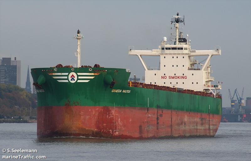 graecia nautica (Bulk Carrier) - IMO 9689823, MMSI 210214000, Call Sign 5BLH4 under the flag of Cyprus