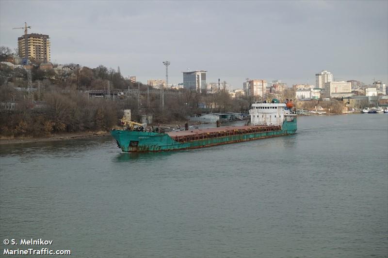 abubakar (General Cargo Ship) - IMO 7226093, MMSI 214182625, Call Sign ERZY under the flag of Moldova
