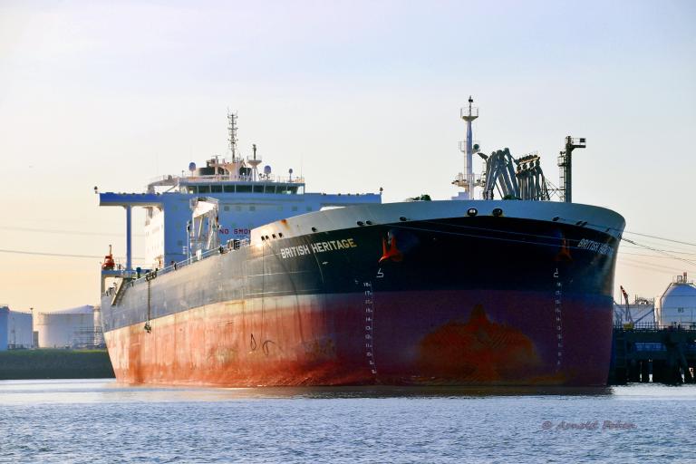 elisabeth maersk (Crude Oil Tanker) - IMO 9682980, MMSI 219314000, Call Sign OYQT2 under the flag of Denmark