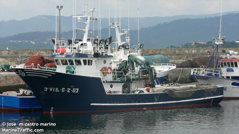 sempre galaico (Fishing Vessel) - IMO 9335288, MMSI 224132850, Call Sign ECCO under the flag of Spain