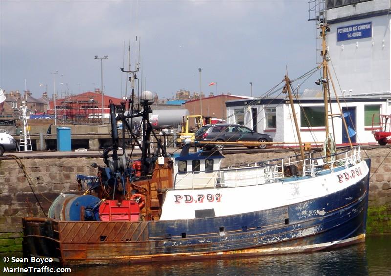 osprey bh500 (Fishing vessel) - IMO , MMSI 234079000, Call Sign MBKM6 under the flag of United Kingdom (UK)