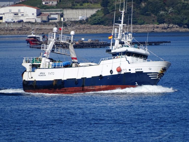 fv spica (Fishing Vessel) - IMO 9297668, MMSI 235005820, Call Sign VQNY8 under the flag of United Kingdom (UK)