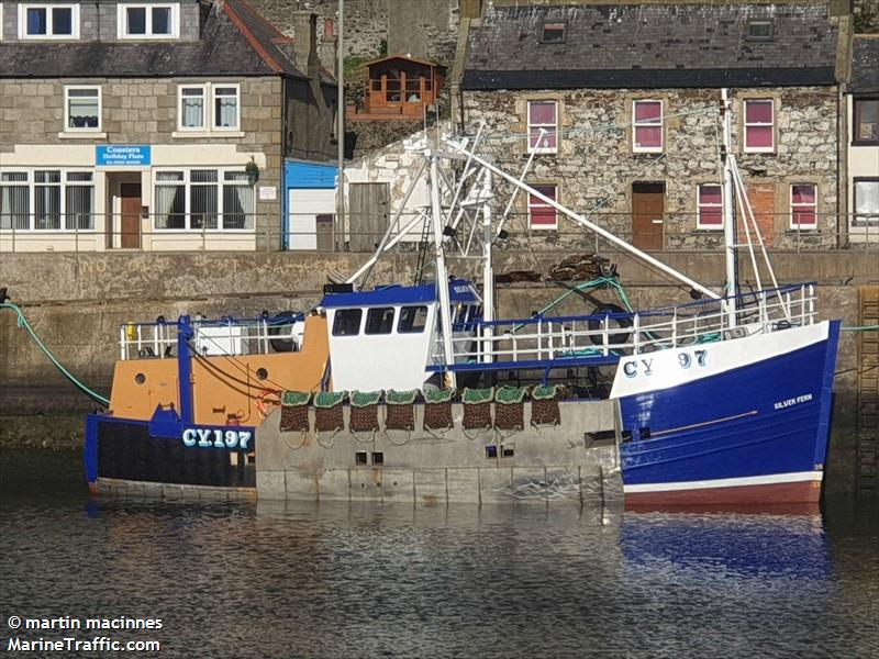 silver fern cy197 (Fishing vessel) - IMO , MMSI 235007745, Call Sign MBFU4 under the flag of United Kingdom (UK)
