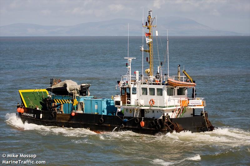 mts terramare (Offshore Support Vessel) - IMO 8843329, MMSI 235013884, Call Sign ZQWK3 under the flag of United Kingdom (UK)