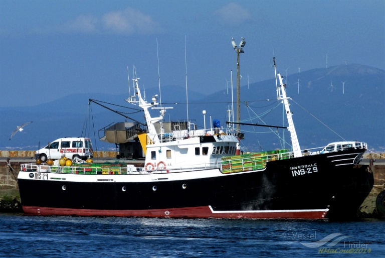 inverdale (Fishing Vessel) - IMO 9068976, MMSI 235068431, Call Sign 2BQJ6 under the flag of United Kingdom (UK)