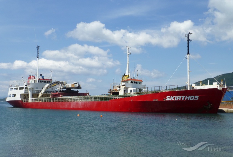 skiathos (General Cargo Ship) - IMO 7211127, MMSI 237148000, Call Sign SX4111 under the flag of Greece