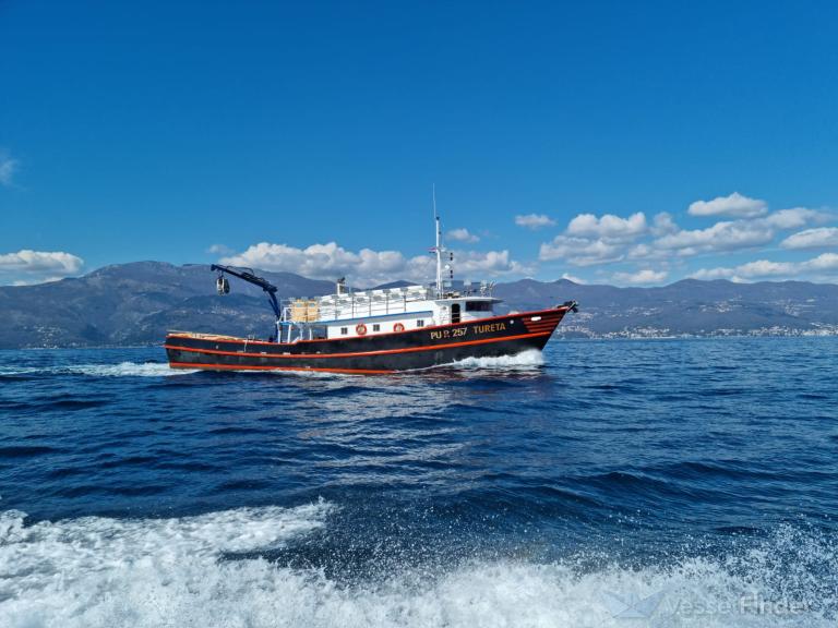 tureta (Fishing Vessel) - IMO 9242857, MMSI 238900840, Call Sign 9AA6280 under the flag of Croatia