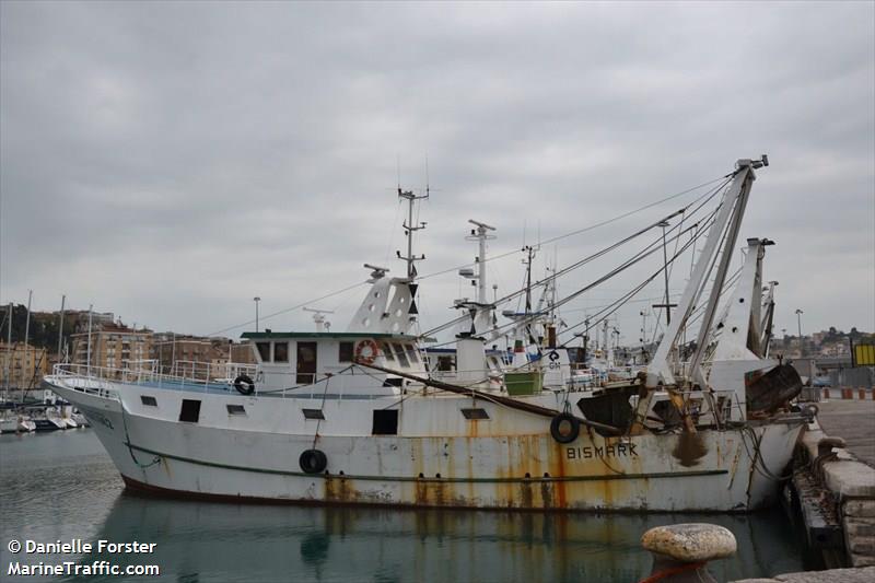 bismark (Fishing vessel) - IMO , MMSI 247084310, Call Sign INZW under the flag of Italy