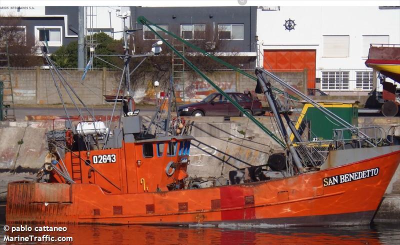 mp san benedetto (Fishing vessel) - IMO , MMSI 247094090, Call Sign IUBL under the flag of Italy