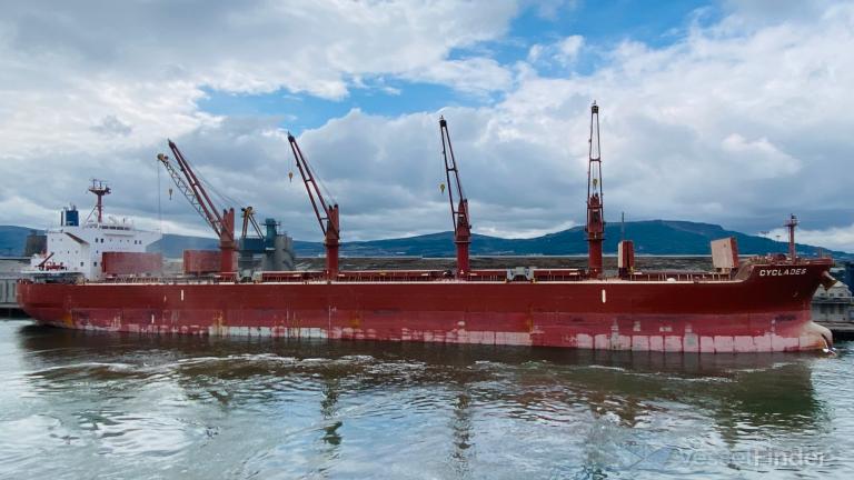 cyclades (Bulk Carrier) - IMO 9799616, MMSI 248195000, Call Sign 9HA4555 under the flag of Malta