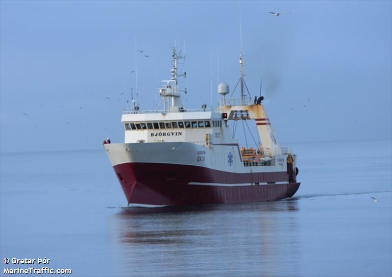 bjorgvin (Fishing Vessel) - IMO 8709808, MMSI 251177110, Call Sign TFFY under the flag of Iceland