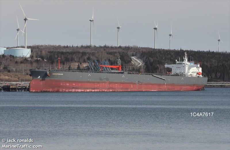 nordpenguin (Crude Oil Tanker) - IMO 9783007, MMSI 255806058, Call Sign CQIS8 under the flag of Madeira