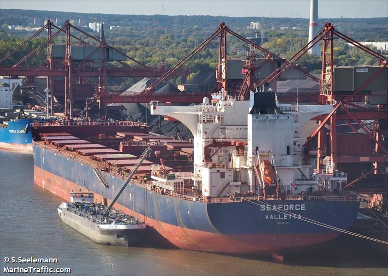 seaforce (Bulk Carrier) - IMO 9685487, MMSI 256238000, Call Sign 9HA3859 under the flag of Malta