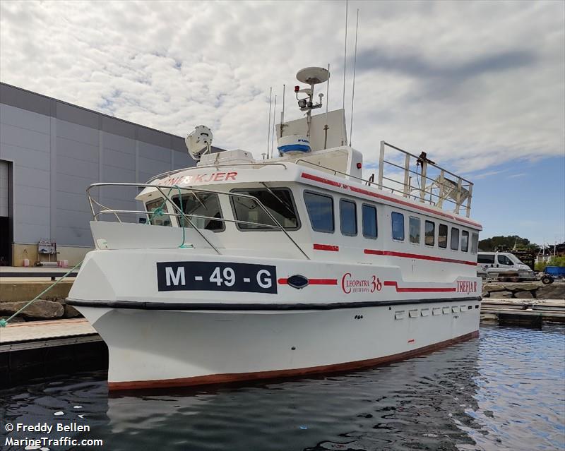 isbjorn (Fishing vessel) - IMO , MMSI 257777800, Call Sign LG8911 under the flag of Norway