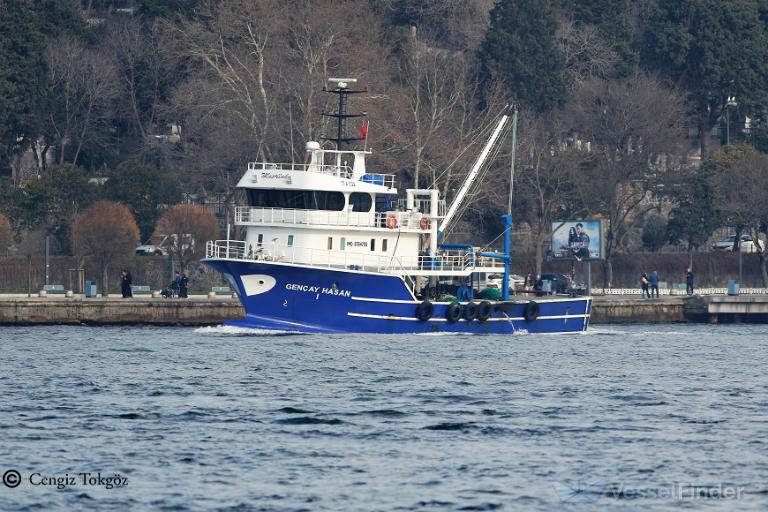 gencay hasan-1 (Fishing vessel) - IMO , MMSI 271073115, Call Sign TCA3706 under the flag of Turkey