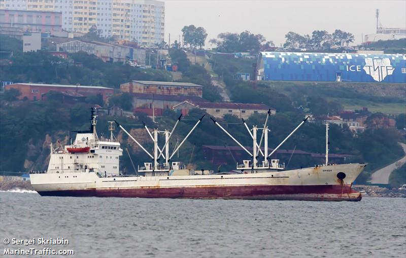 orion (Refrigerated Cargo Ship) - IMO 7920546, MMSI 273312950, Call Sign UBYQ under the flag of Russia