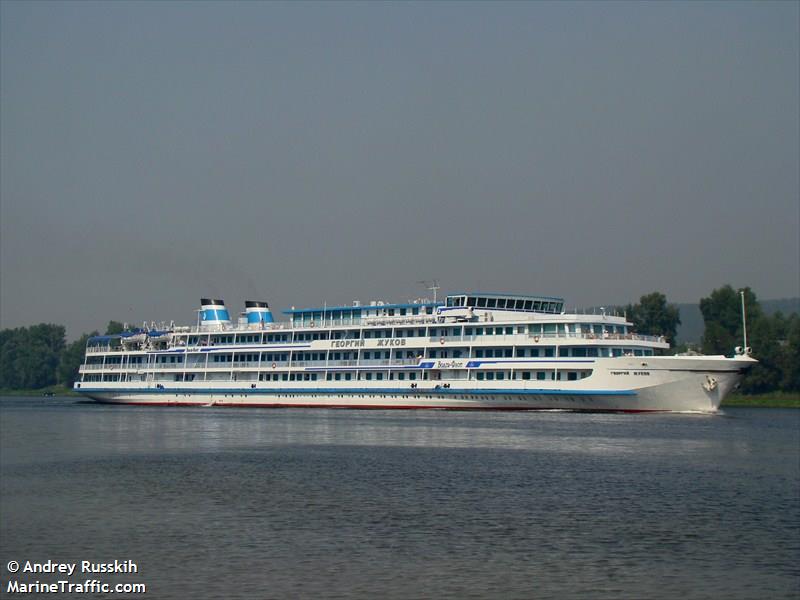 georgy zhukov (Passenger ship) - IMO , MMSI 273359940 under the flag of Russia