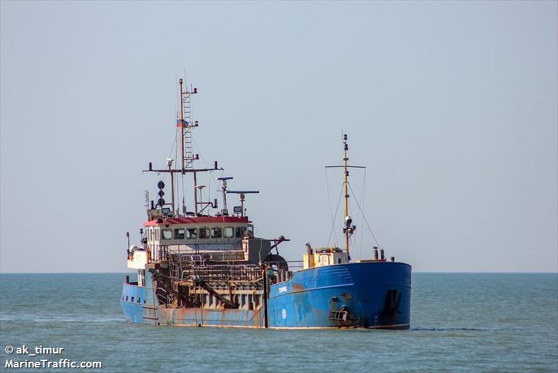 temryuk (Hopper Dredger) - IMO 8815906, MMSI 273445890, Call Sign UBOH7 under the flag of Russia