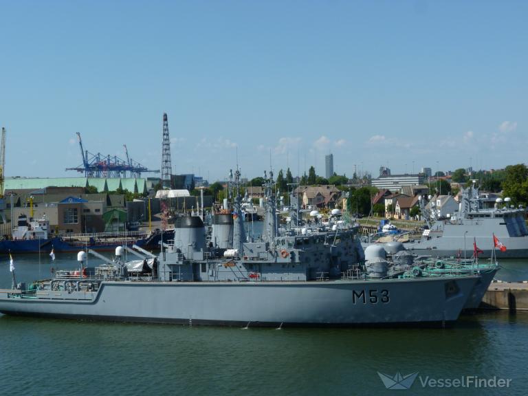 ltu warship m53 (Military ops) - IMO , MMSI 277228000, Call Sign LYPG under the flag of Lithuania