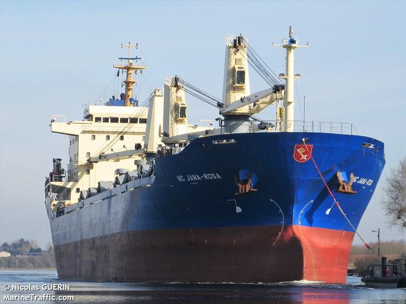 hc jana-rosa (Bulk Carrier) - IMO 9509243, MMSI 304090000, Call Sign V2GU4 under the flag of Antigua & Barbuda