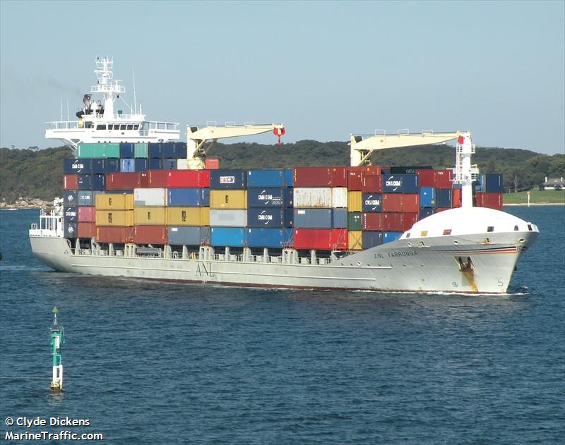 iris miko (Container Ship) - IMO 9327566, MMSI 304834000, Call Sign V2BJ5 under the flag of Antigua & Barbuda