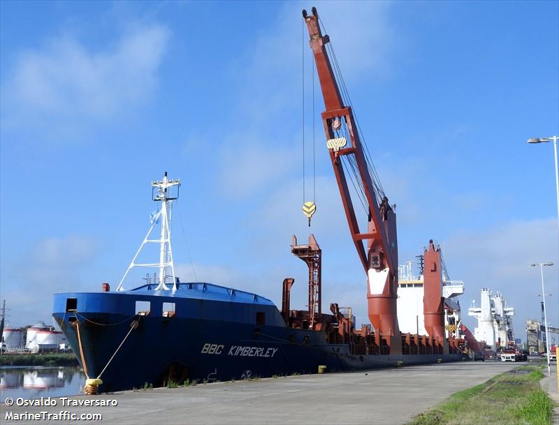 bbc kimberley (General Cargo Ship) - IMO 9407586, MMSI 305392000, Call Sign V2ED5 under the flag of Antigua & Barbuda