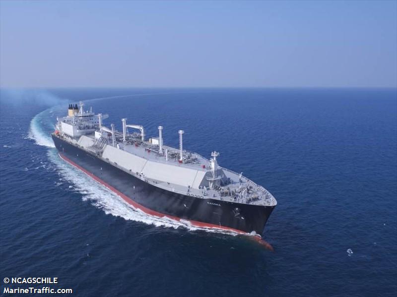 macoma (LNG Tanker) - IMO 9705653, MMSI 311000472, Call Sign C6CH4 under the flag of Bahamas