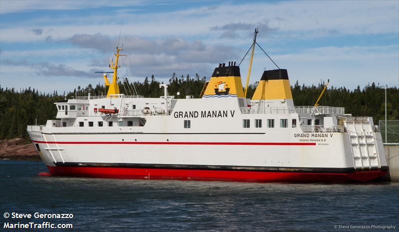 mv-grand manan v (Passenger/Ro-Ro Cargo Ship) - IMO 8902591, MMSI 316003015, Call Sign CFD3491 under the flag of Canada