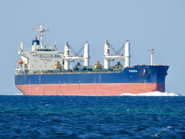 fassa (Bulk Carrier) - IMO 9313503, MMSI 319192200, Call Sign ZGKQ6 under the flag of Cayman Islands