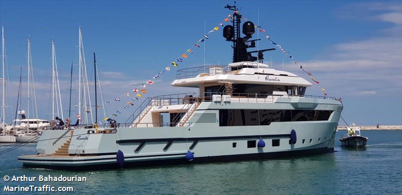 aurelia (Yacht) - IMO 9920241, MMSI 319195800, Call Sign ZGKT9 under the flag of Cayman Islands