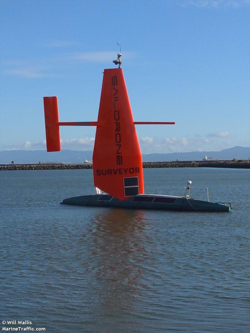 saildrone surveyor (Unknown) - IMO , MMSI 338179262, Call Sign NO-COMM under the flag of USA