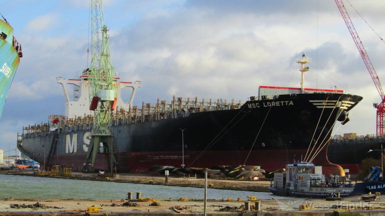 msc loretta (Container Ship) - IMO 9230490, MMSI 352140000, Call Sign HOIU under the flag of Panama