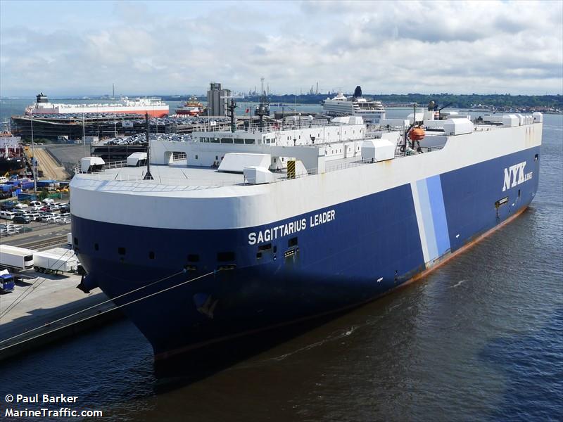 sagittarius leader (Vehicles Carrier) - IMO 9283887, MMSI 354410000, Call Sign 3EAB7 under the flag of Panama