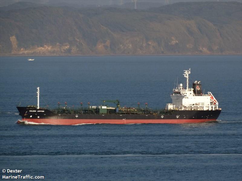golden jupiter (Chemical/Oil Products Tanker) - IMO 9317028, MMSI 354866000, Call Sign HPLX under the flag of Panama