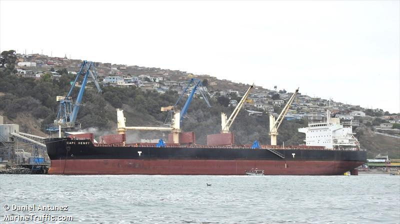 cape henry (Bulk Carrier) - IMO 9648879, MMSI 355063000, Call Sign 3FTN3 under the flag of Panama