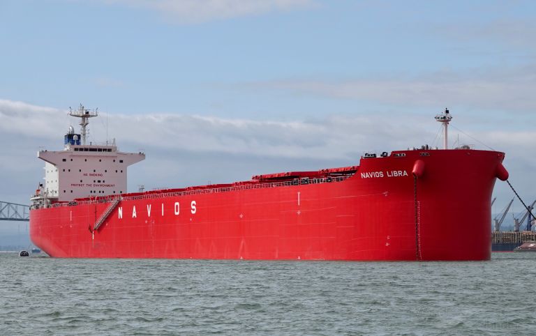 navios libra (Bulk Carrier) - IMO 9852925, MMSI 355506000, Call Sign 3EVK7 under the flag of Panama