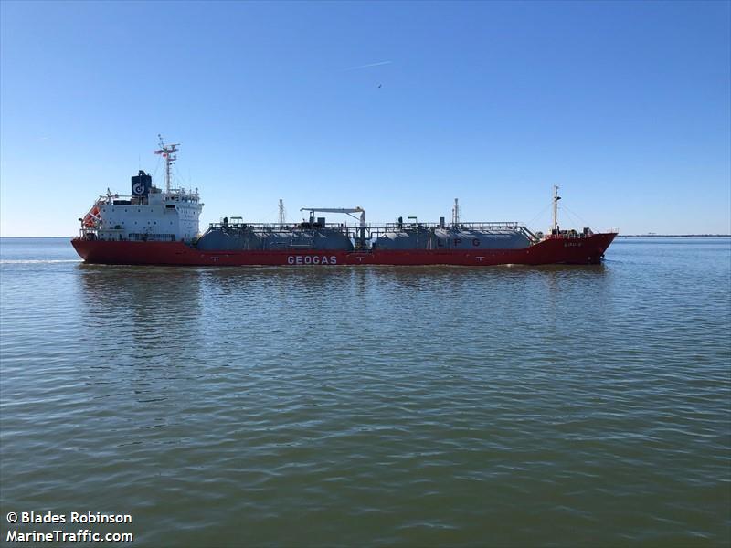 louis (LPG Tanker) - IMO 9717412, MMSI 357751000, Call Sign 3FJK3 under the flag of Panama