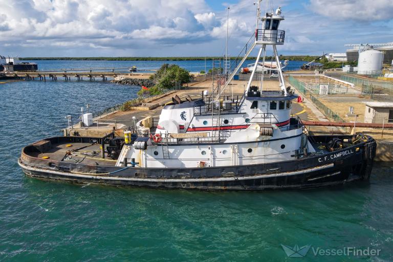 cf campbell (Tug) - IMO 7417379, MMSI 367069240, Call Sign WDC7294 under the flag of United States (USA)