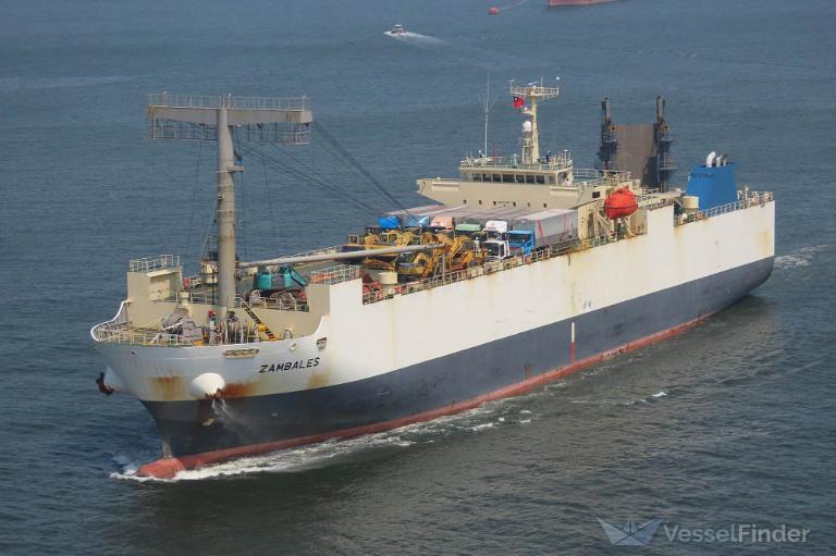 zambales (Vehicles Carrier) - IMO 9370563, MMSI 372534000, Call Sign 3EJI7 under the flag of Panama