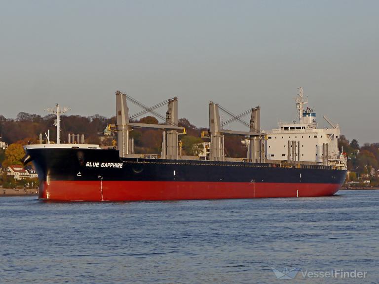 blue sapphire (Bulk Carrier) - IMO 9877339, MMSI 374308000, Call Sign 3EFG7 under the flag of Panama