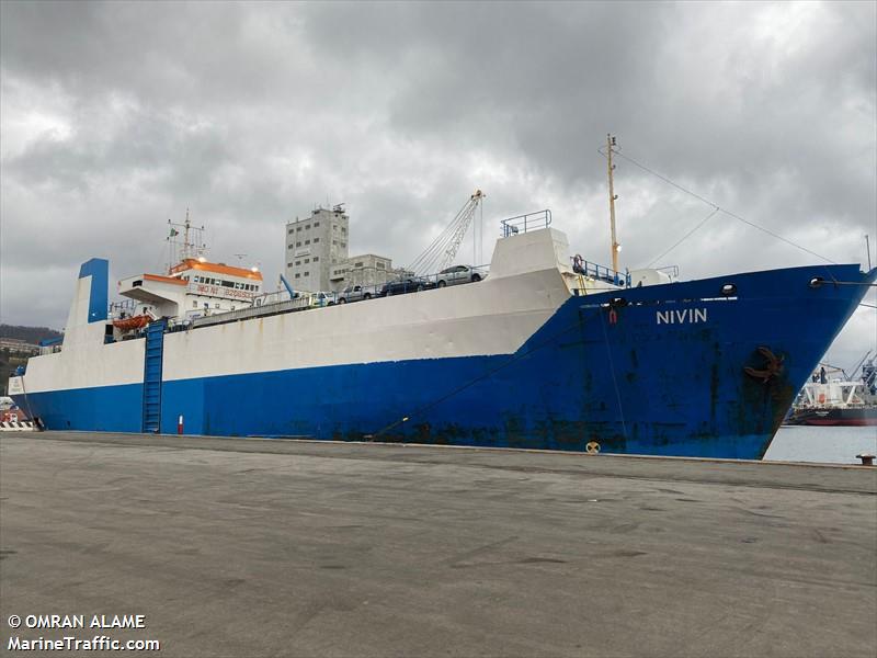 nivin (Vehicles Carrier) - IMO 8206533, MMSI 374729000, Call Sign 3FFD under the flag of Panama