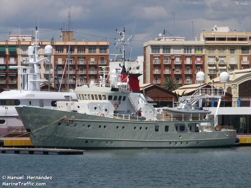 solea (Yacht) - IMO 7349089, MMSI 377122000, Call Sign J8Y4093 under the flag of St Vincent & Grenadines