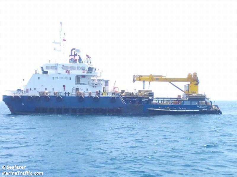 zamil 405 (Work/Repair Vessel) - IMO 9663946, MMSI 408851000, Call Sign A9D3192 under the flag of Bahrain