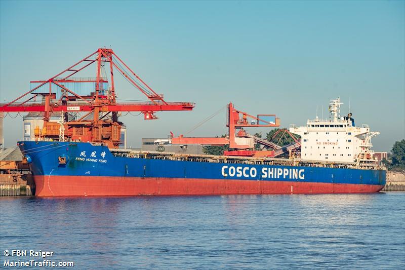 feng huang feng (Bulk Carrier) - IMO 9576806, MMSI 414715000, Call Sign BRPK under the flag of China