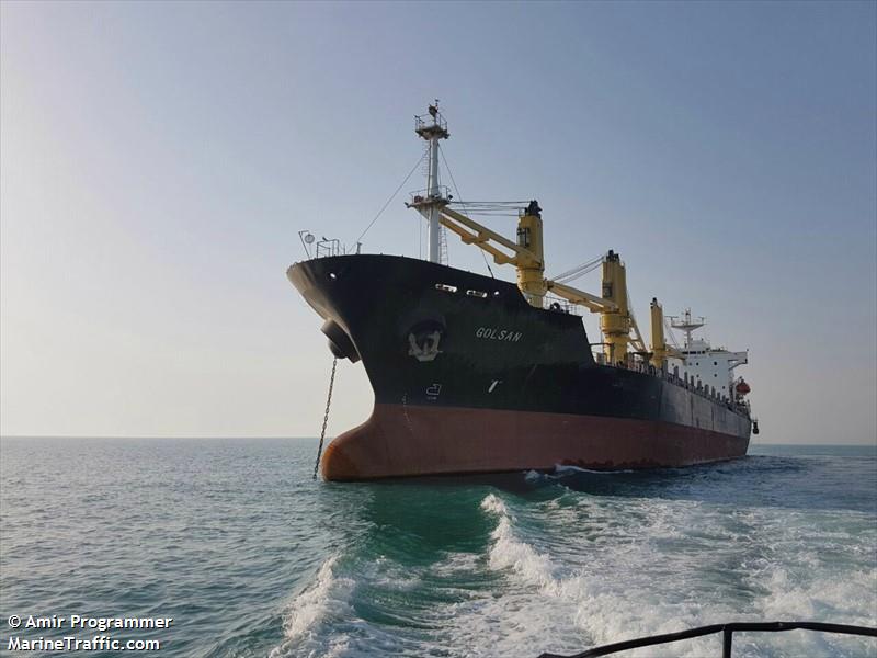 golsan (General Cargo Ship) - IMO 9165815, MMSI 422032800, Call Sign EPBS6 under the flag of Iran