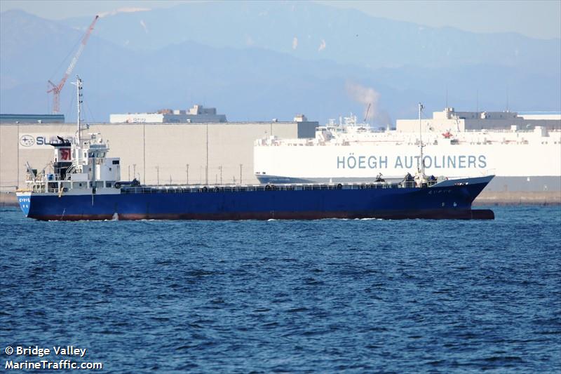seikaimaru (Cargo ship) - IMO , MMSI 431006667, Call Sign JD3897 under the flag of Japan