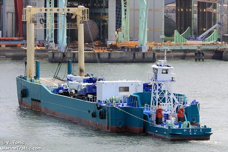 yamaichi (Cargo ship) - IMO , MMSI 431008027 under the flag of Japan
